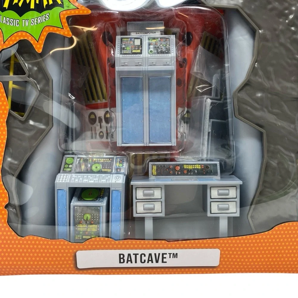 Batman Classic‎ TV Series 66 Batcave Playset by McFarlane Toys Batman Retro NEW